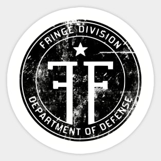 Fringe logo vintage Sticker